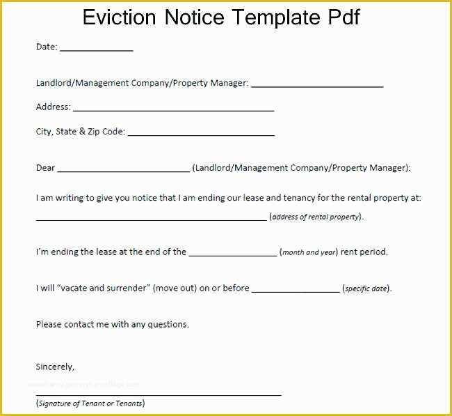 Free Eviction Notice Template Georgia Of Free Eviction Notice Template – Arabnormafo