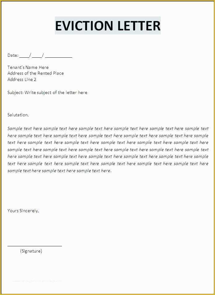 Free Eviction Notice Template Georgia Of Free Eviction Notice Template – Arabnormafo