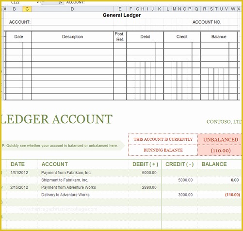 Free Excel Accounting Templates Download Of Excel Accounting Templates General Ledger Excel