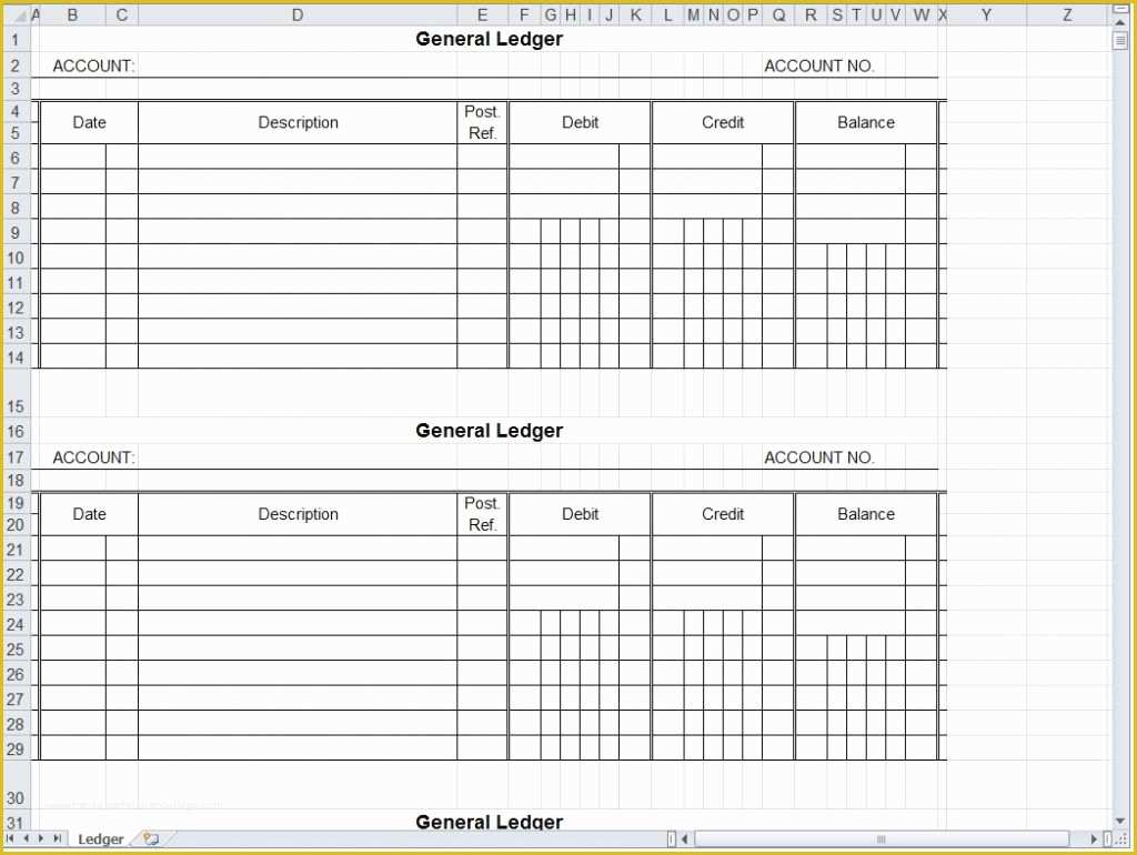 Free Excel Accounting Templates Download Of Free Excel Accounting Templates Download 1 Account