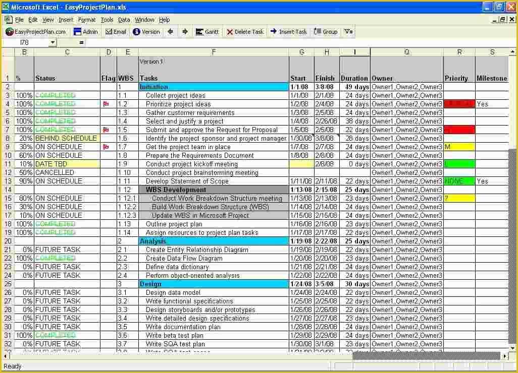 Free Excel Project Management Tracking Templates Of 5 Free Excel Project Management Tracking Templates
