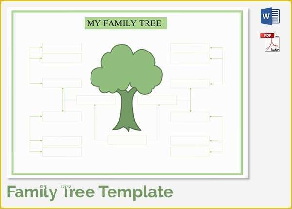 Free Family Tree with Siblings Template Of 18 Sample Family Tree Chart Templates