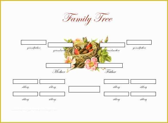 Free Family Tree with Siblings Template Of 37 Family Tree Templates Pdf Doc Excel Psd