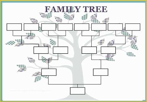 Free Family Tree with Siblings Template Of 53 Family Tree Templates