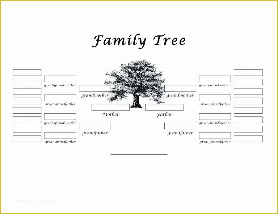 Free Family Tree with Siblings Template Of Medium to Size Family Tree Template with Siblings