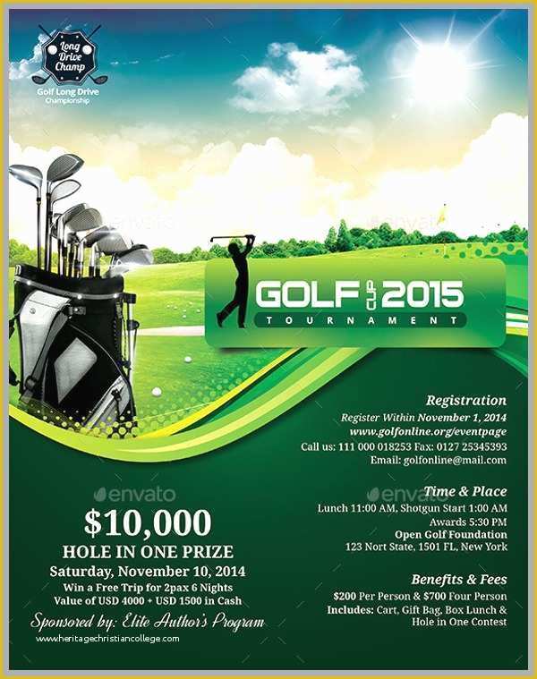 Free F&amp;i Menu Template Of Golf tournament Flyer Template Download Free Inspirational