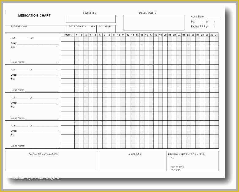 Free F&amp;i Menu Template Of Medication Administration Record Template Word Luxury