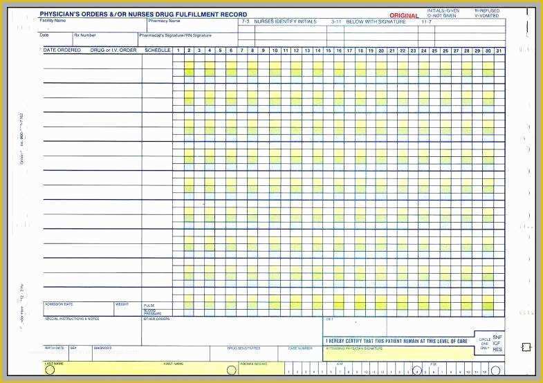 Free F&amp;amp;i Menu Template Of Medication Administration Record Template Word Luxury