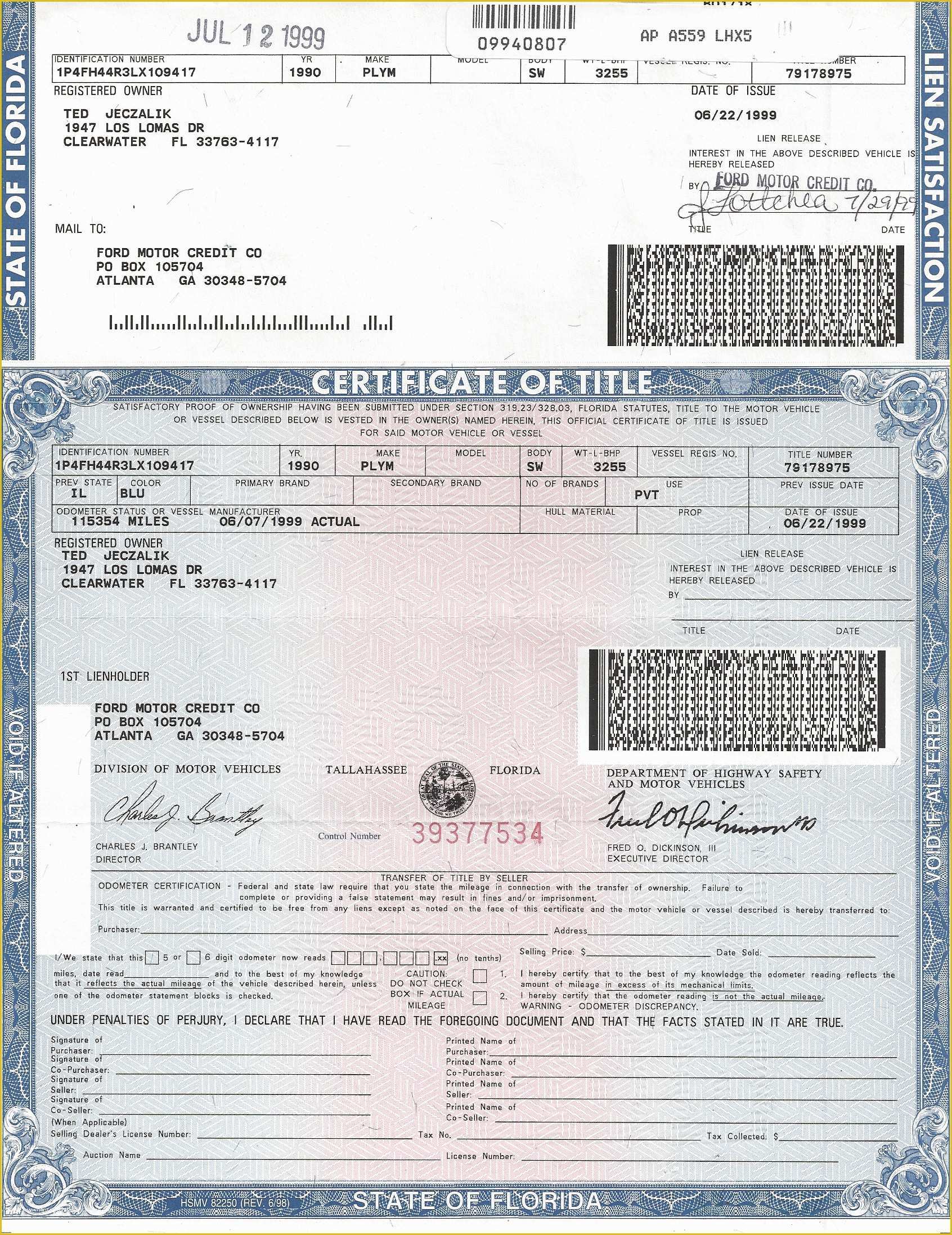 Free F&amp;i Menu Template Of Title for Car Free Printable Documents