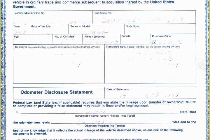 Free F&amp;amp;i Menu Template Of Title for Car Free Printable Documents