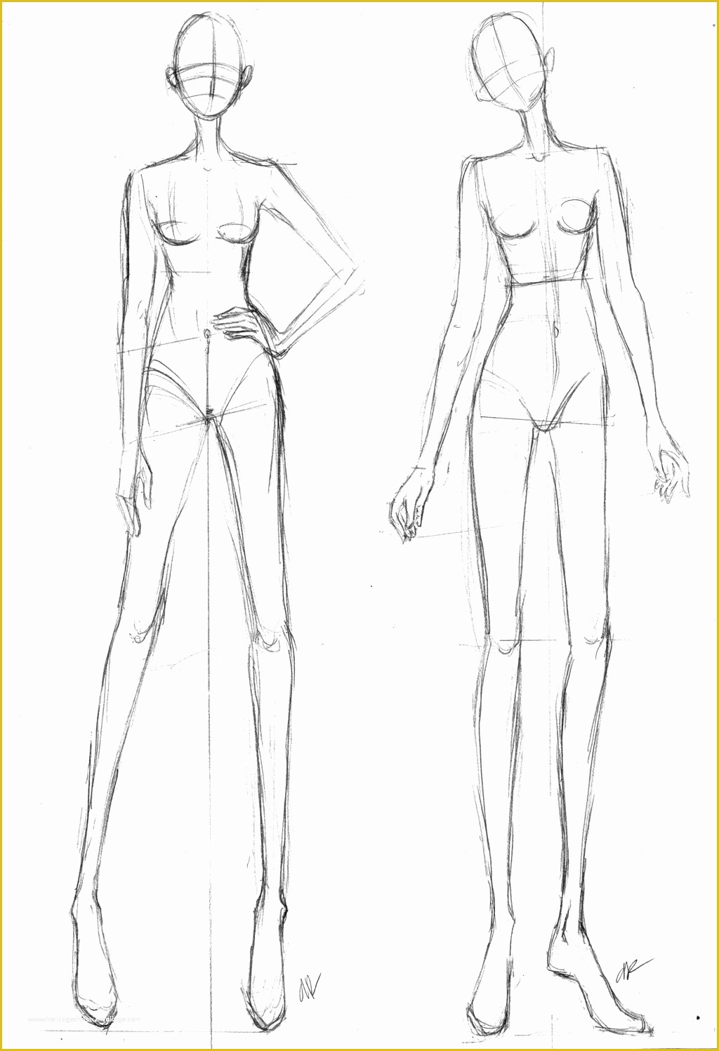 Fashion Croquis Template
