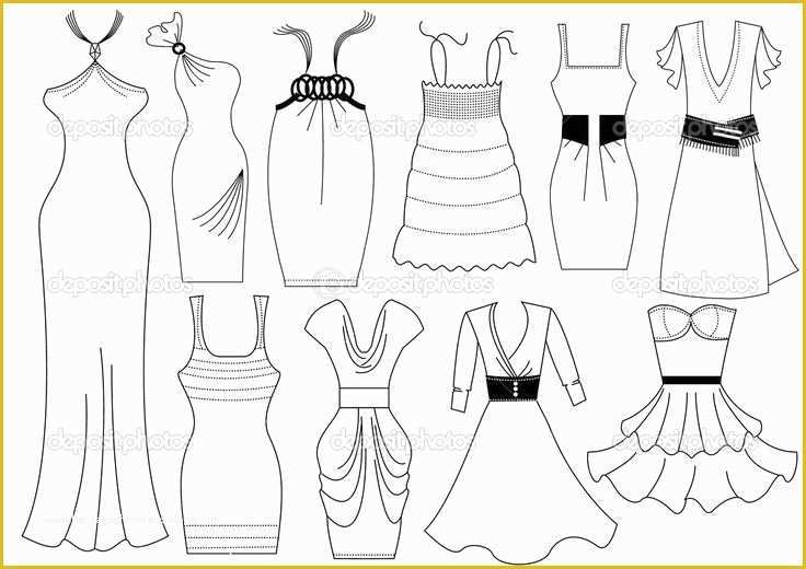 Free Fashion Templates Of Costume Design Template Coloring Pages