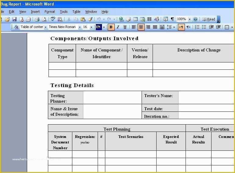 Free Field Service Report Template Of Free Download Field Service Report Template