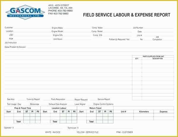 Free Field Service Report Template Of Free Field Service Report Template Sample to Unique