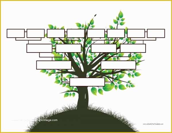 Free Fill In Family Tree Template Of Blank Family Tree Template