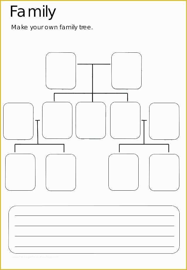 Free Fill In Family Tree Template Of Family Trees Free Printable Fill In the Blank Tree