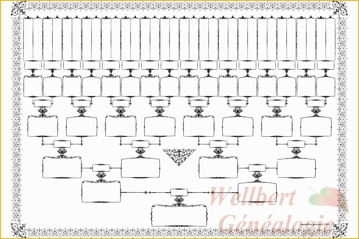 Family Tree Template 6 Generations