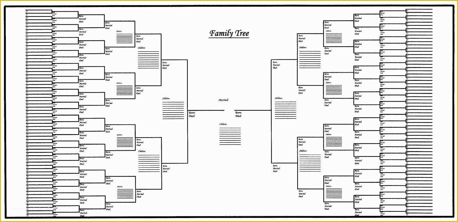Free Fill In Family Tree Template Of Free Printable Family Tree Template Blank Google