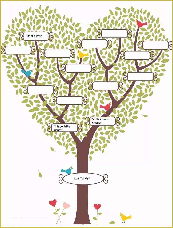 Free Fill In Family Tree Template Of Pinterest • the World’s Catalog Of Ideas