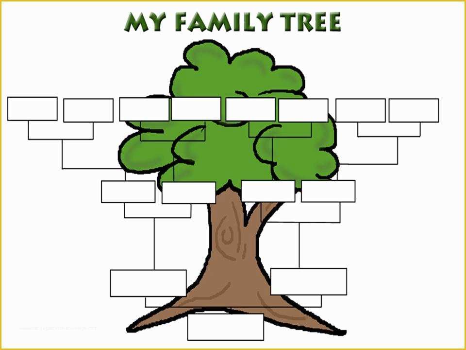 Free Fill In Family Tree Template Of Printable Fill In Family Tree Clipart Best