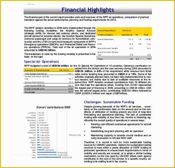 Free Financial Statement Template Of Annual Report Template 39 Free Word Excel Pdf Ppt