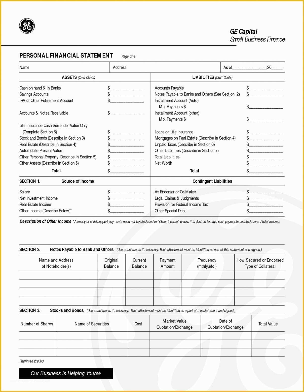 Free Financial Statement Template Of Church Financial Statement Template Inspirational