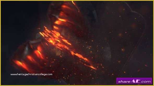 Free Fire Intro Template Of Fire Dragon Logo Videohive Free after Effects