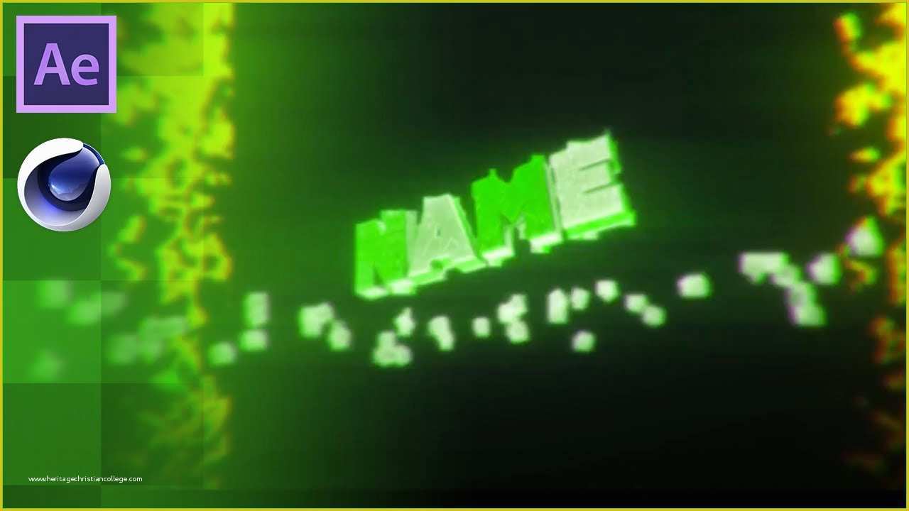 Free Fire Intro Template Of Fire Green Cinema 4d &amp; after Effects Intro Template Free