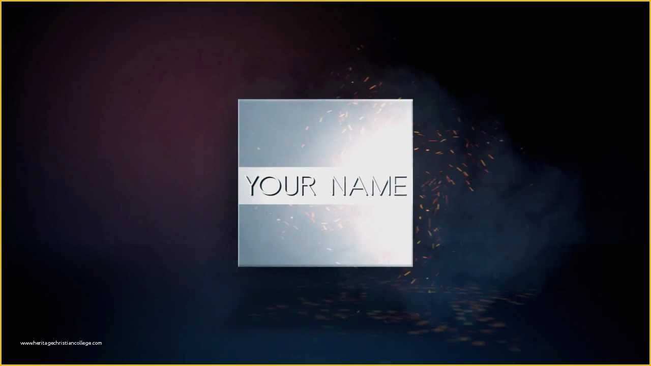 Free Fire Intro Template Of Free after Effects Awesome Intro Template Fire Reveal No