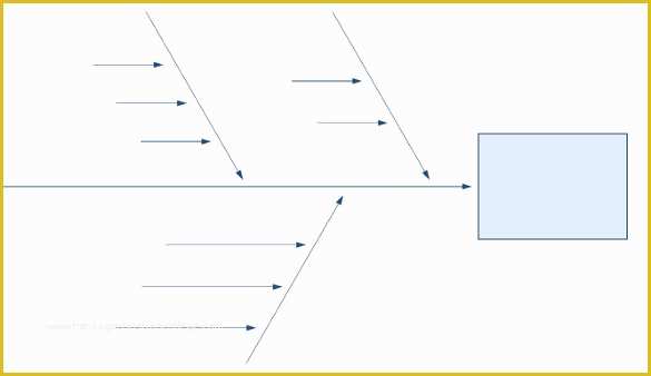 Free Fishbone Diagram Template Of Fishbone Diagram Template Free Templates