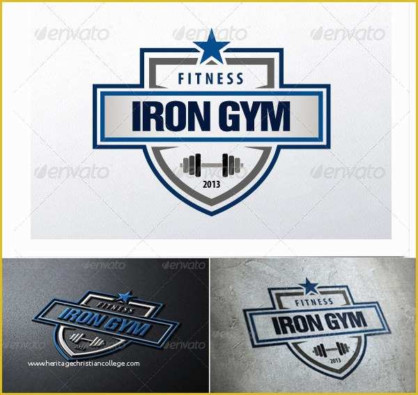 Free Fitness Logo Templates Of Gym Fitness Logo Template – 84 Psd format Download