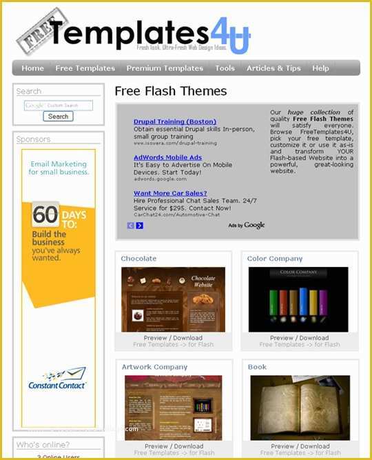 Free Flash Site Templates Download Of 20 Places to Download Free Website Templates and Free