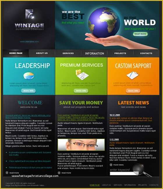 Free Flash Site Templates Download Of 30 Free Flash Web Templates Web3mantra