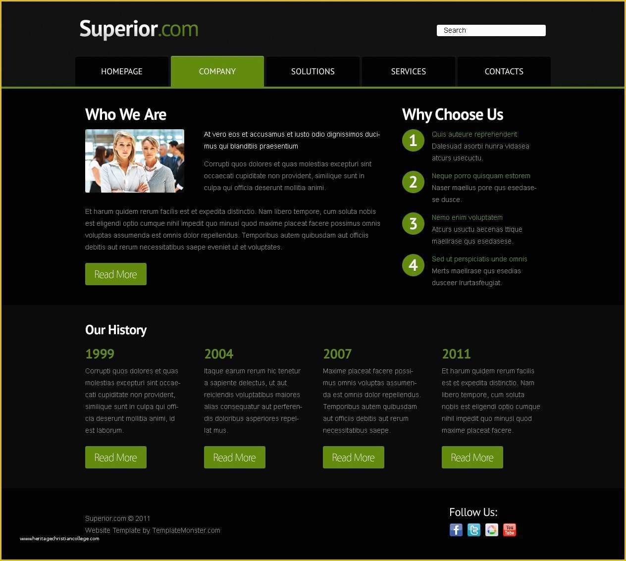 Free Flash Site Templates Download Of Free Business Website Template Jquery Slider