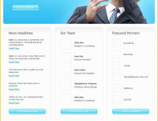 Free Flash Site Templates Download Of Free Business Website Template