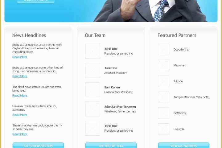 Free Flash Site Templates Download Of Free Business Website Template