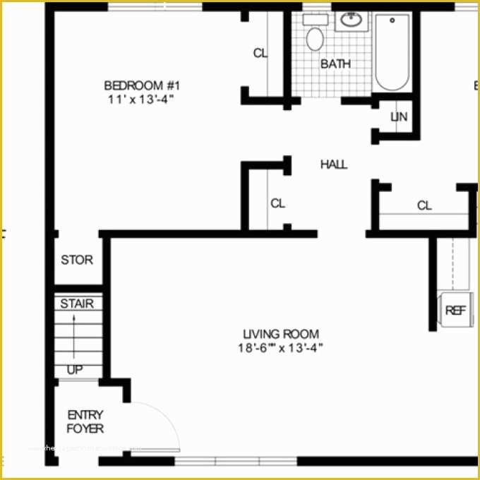 Free Floor Plan Template Of 31 Simple Floor Plans Templates Blank House Floor Plan