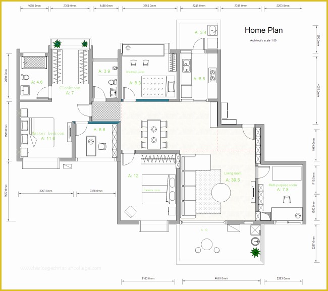 Free Floor Plan Template Of Visio Home Plan Template Free