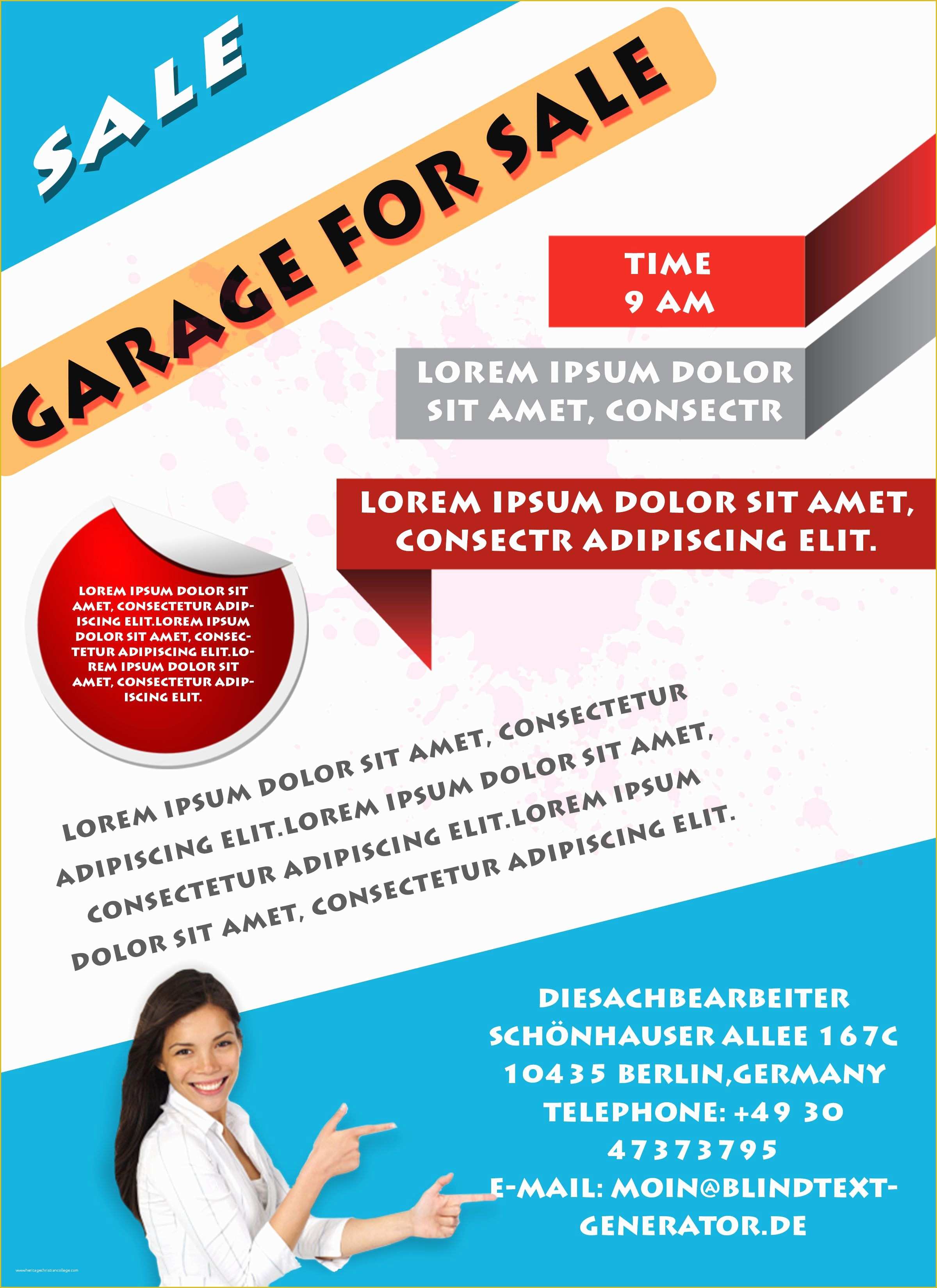 Free Flyer Templates Online Of Free Printable Garage Sale Flyers Templates attract More