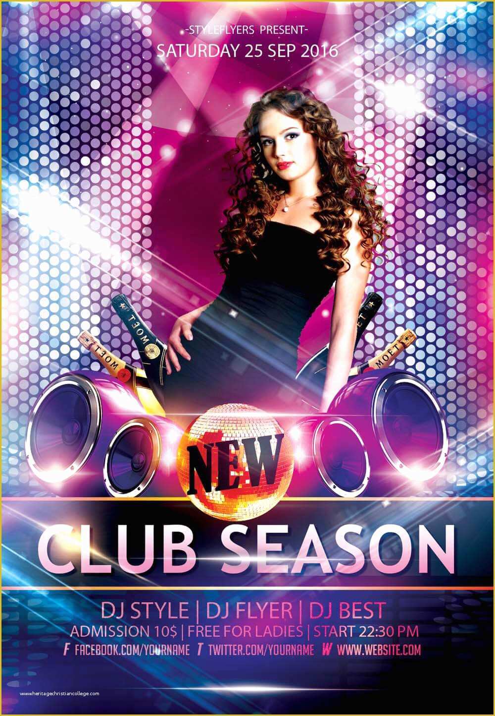 Free Flyer Templates Online Of New Party Season Free Psd Flyer Templates Graphicsfuel