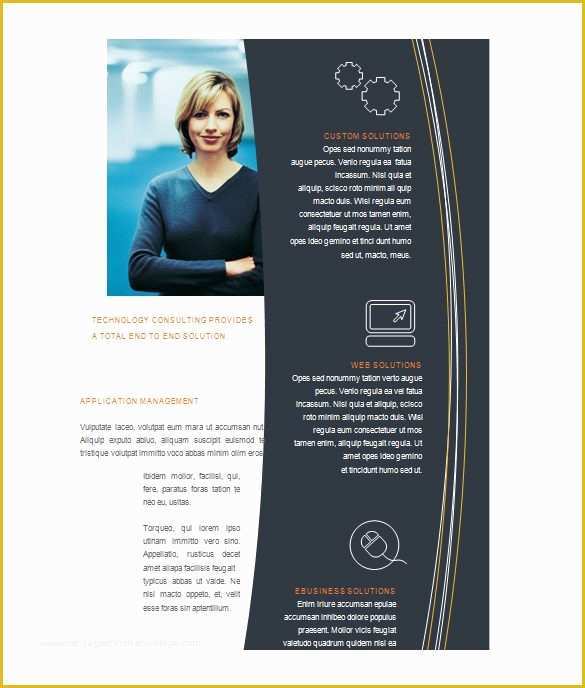 Free Flyer Templates Word Of Free Brochure Templates for Microsoft Word