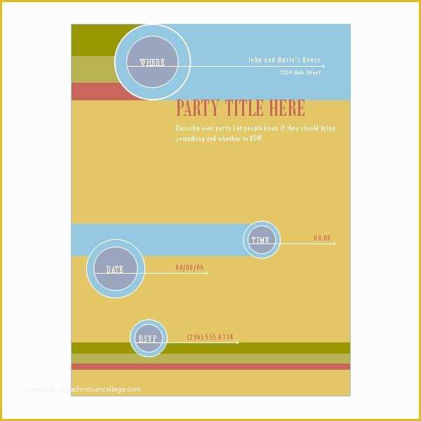 Free Flyer Templates Word Of Free Templates for Microsoft Publisher Flyers