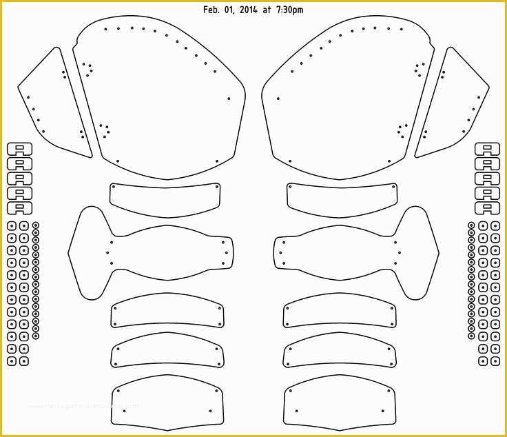 Free Foam Templates Of 351 Best Ideas About Armor On Pinterest