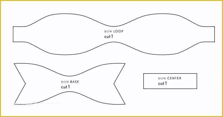 Free Foam Templates Of Foam Bow Template Race Costume Ideas Pinterest