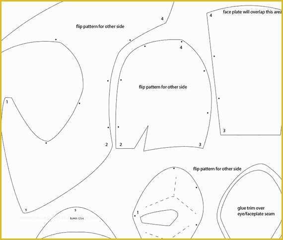 Free Foam Templates Of Foam Helmet Template How to Make A Cheap Foam Costume