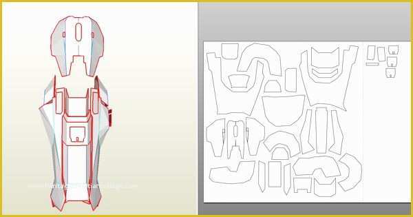 Free Foam Templates Of Halo Armor Templates Related Keywords Halo Armor