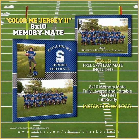 Free Football Memory Mate Templates Of Memory Mate Template Football Sports 8x10 for by Sharkbyte2k