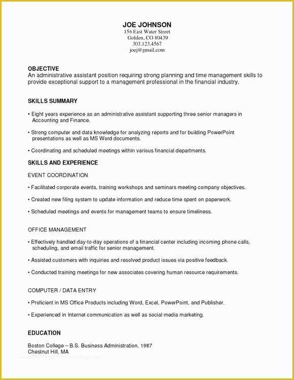 Free Functional Resume Template Of Functional Resume Templates Free O