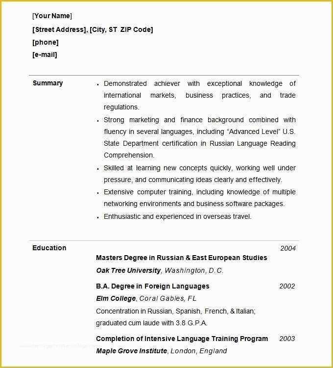 Free Functional Resume Template Of Resume Builder Free Download 2017