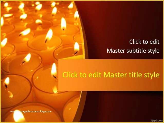 Free Funeral Slideshow Template Powerpoint Of Festival Of Lights Powerpoint Template Free Download